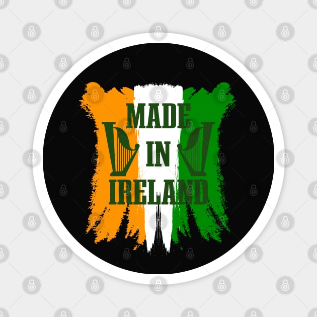 Made in Ireland-ST Patrick's Day Gifts Magnet by GoodyBroCrafts